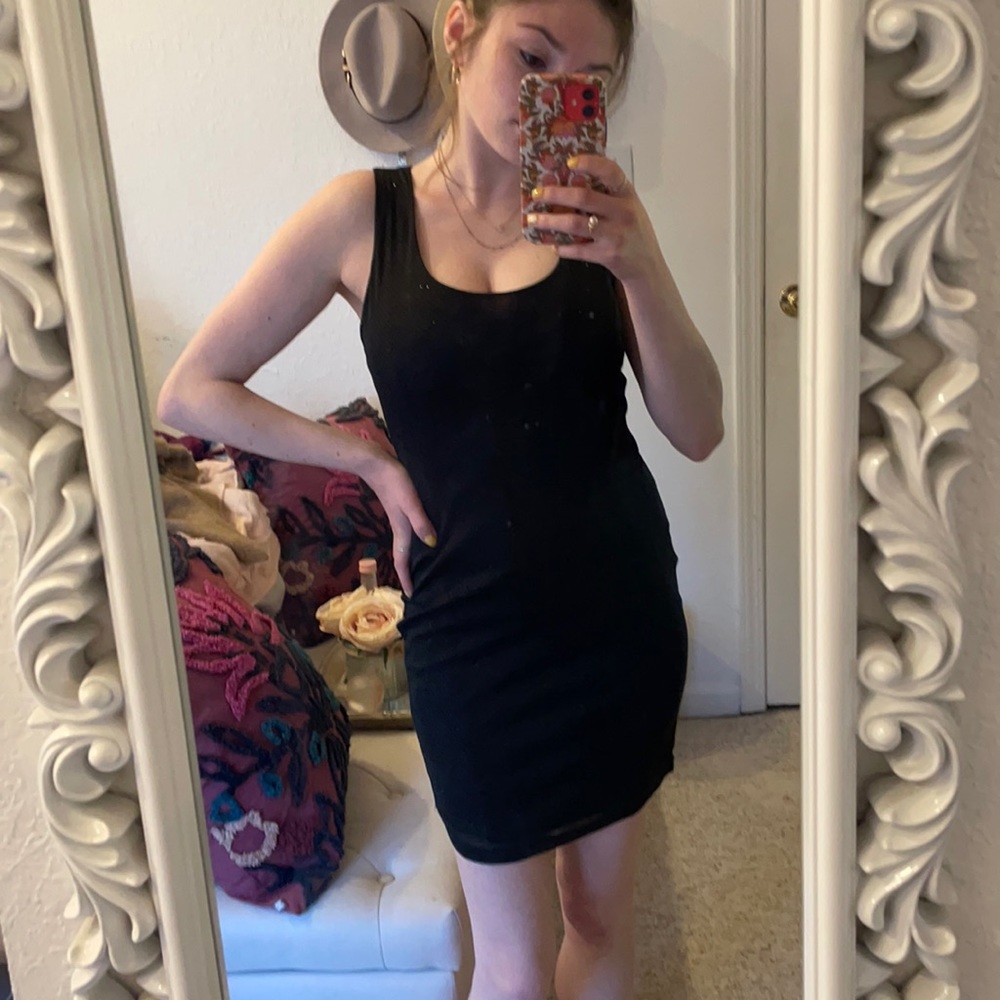 Black sparkly dress